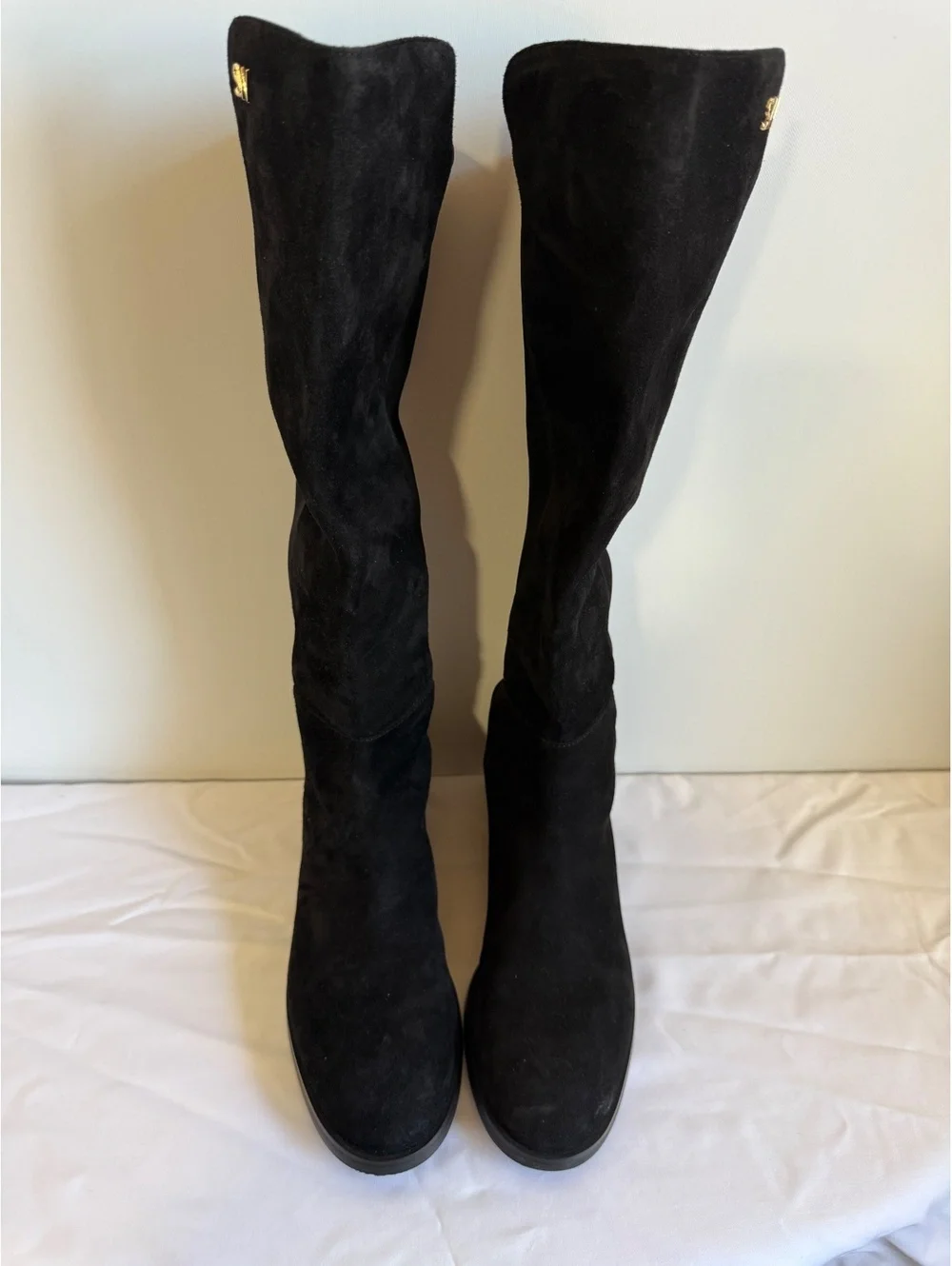 Stuart Weitzman Women’s Black Suede Knee High Boots Size 6 New